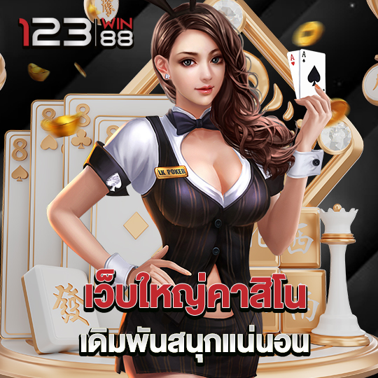 123win88 เว็บใหญ่คาสิโน เดิมพันสนุกแน่นอน