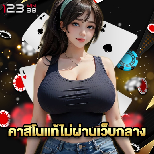 123win88 คาสิโนไม่ผ่านเว็บกลาง